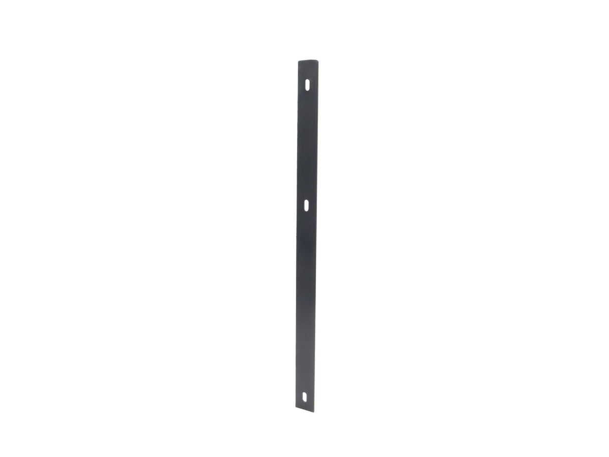 Abdeckleiste für Doppelstabmattenzaun in Anthrazit. Für verschiedene Zaunhöhen von 80 - 200 cm. Lochbohrung 40 x 4mm und Lochabstand 400 mm