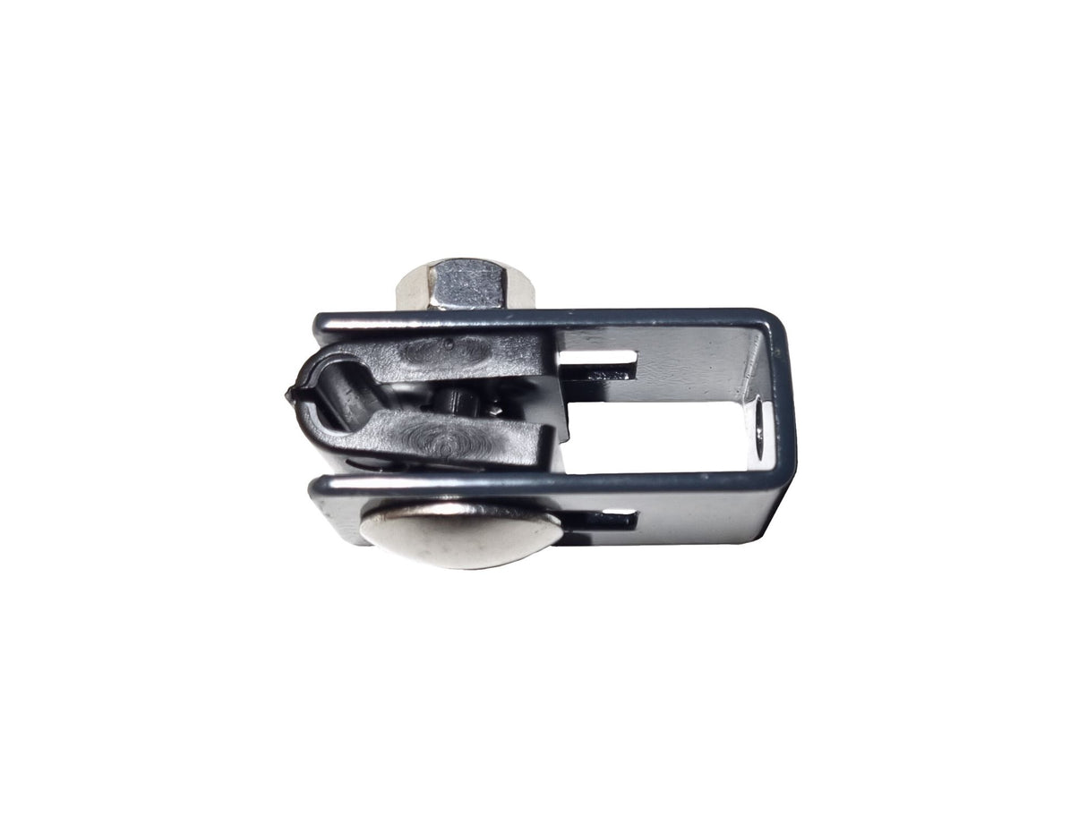 Befestigungsklammer für Doppelstabmatten am Torpfosten | Metall