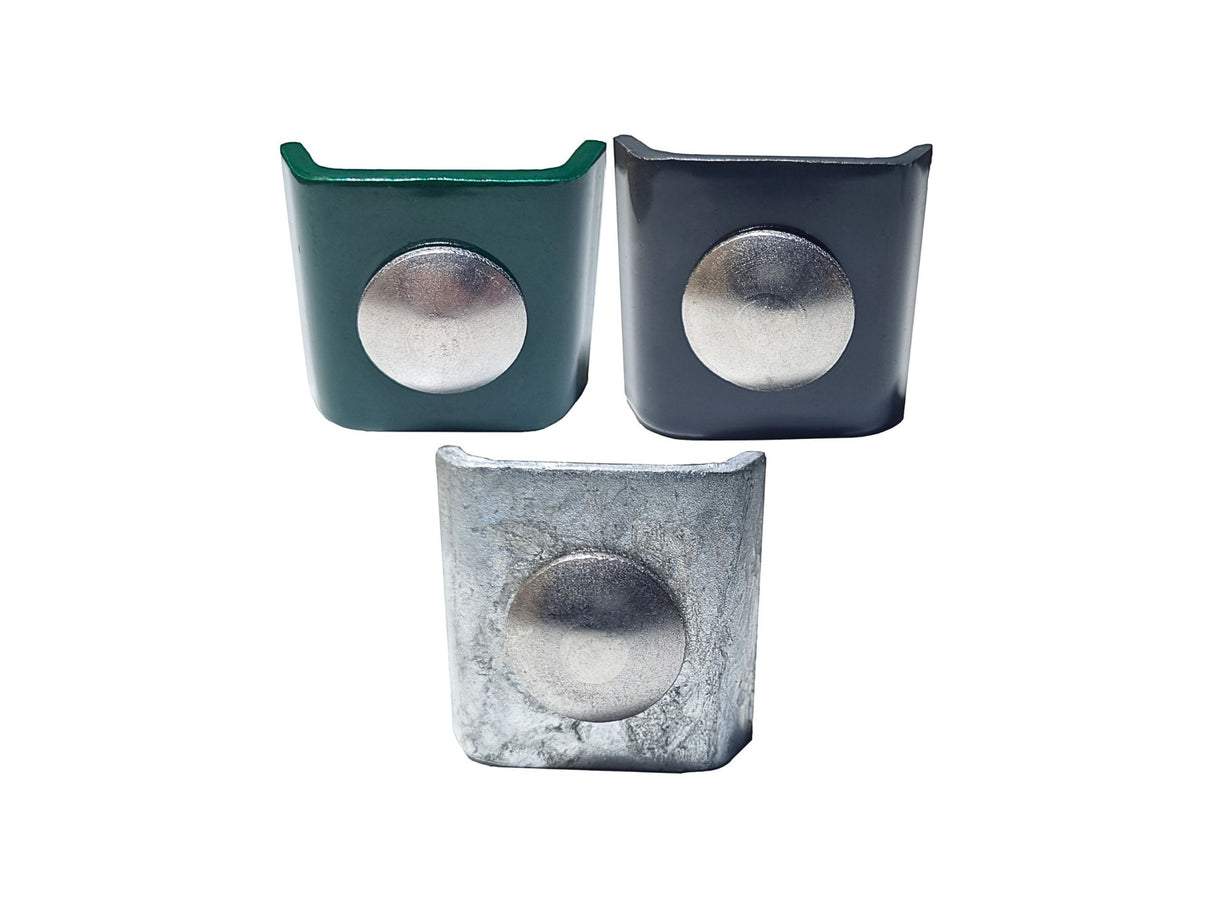 Verbinder für Doppelstabmatten | Eckverbinder | Metall | inkl. Befestigungsmaterial