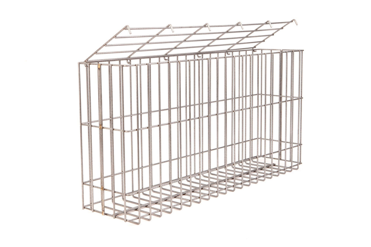 Gabionen-Korb ACHAT | Feuerverzinkt | Breite 104 cm | Tiefe 25 cm | Metall