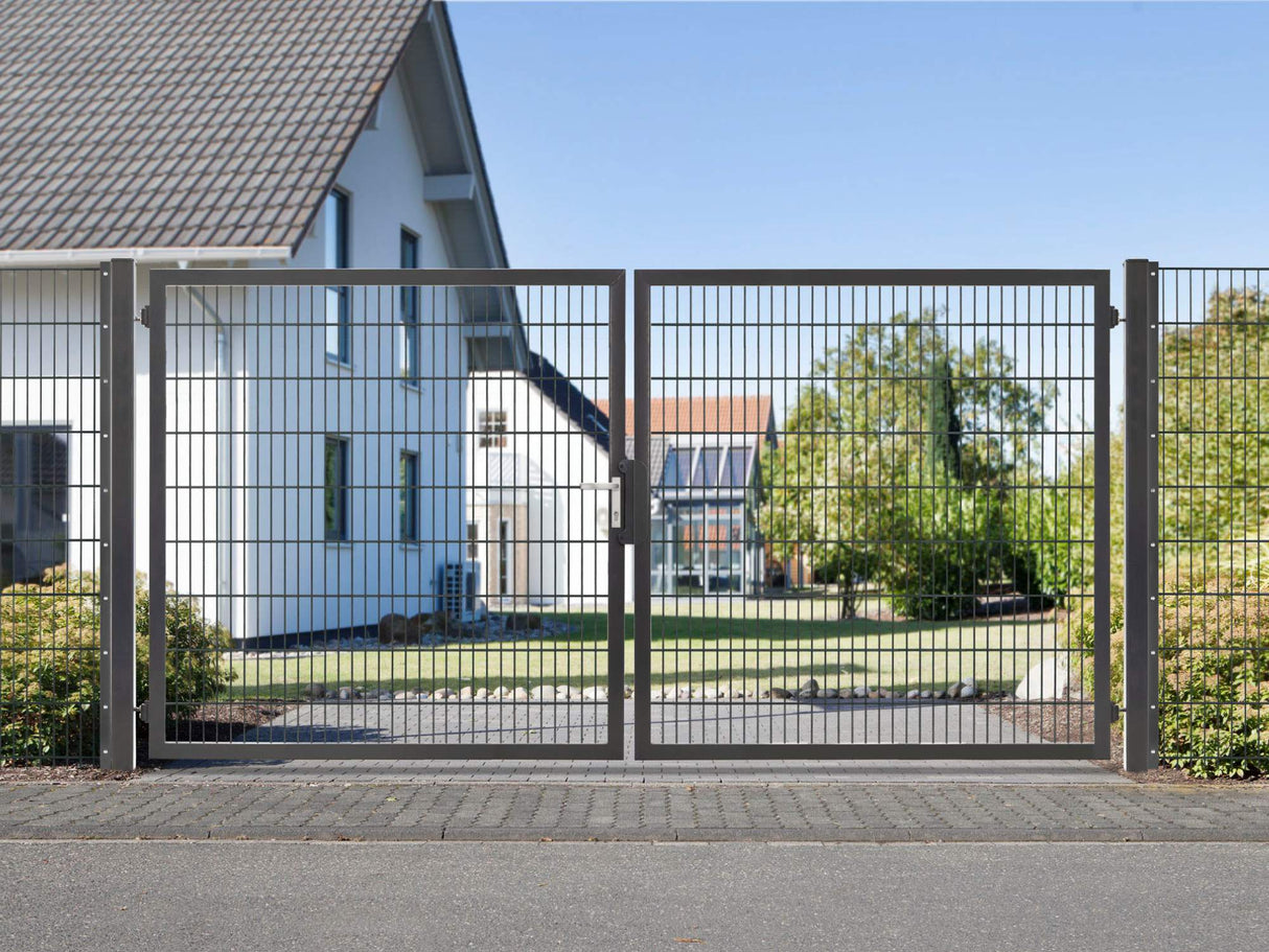 Gartentor Plus S 8/6/8 | 2-flügelig | Breite 214-364 cm