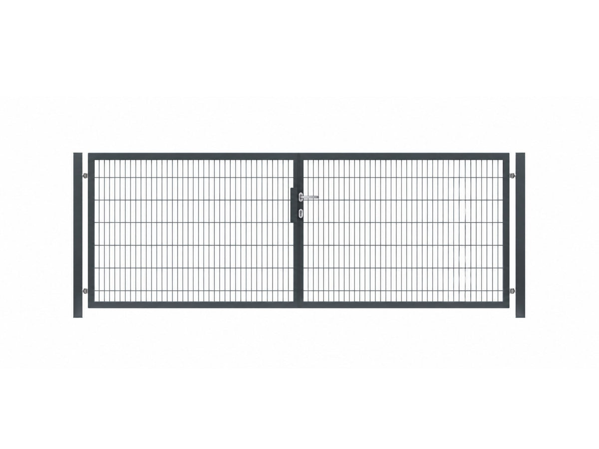 Gartentor Premium 8/6/8 | 2-flügelig | Breite 312-462 cm