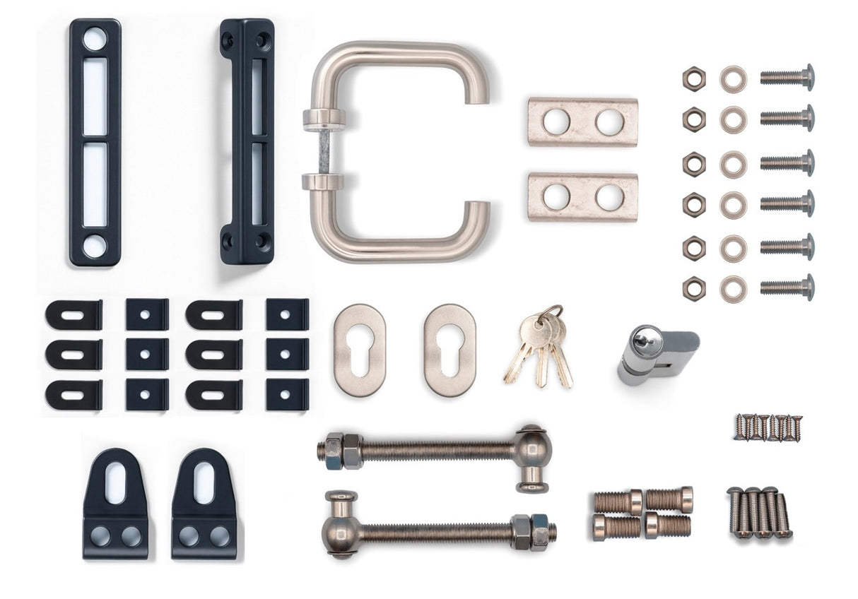 Gartentor Basic 6/5/6 | 1-flügelig | Breite 94 cm & 114 cm