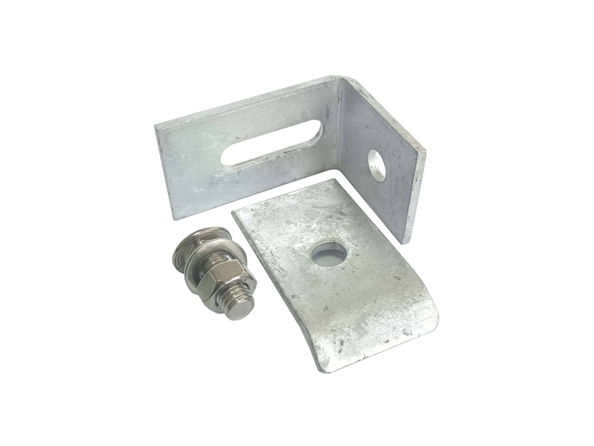 Wandanschlusswinkel für Metallzäune