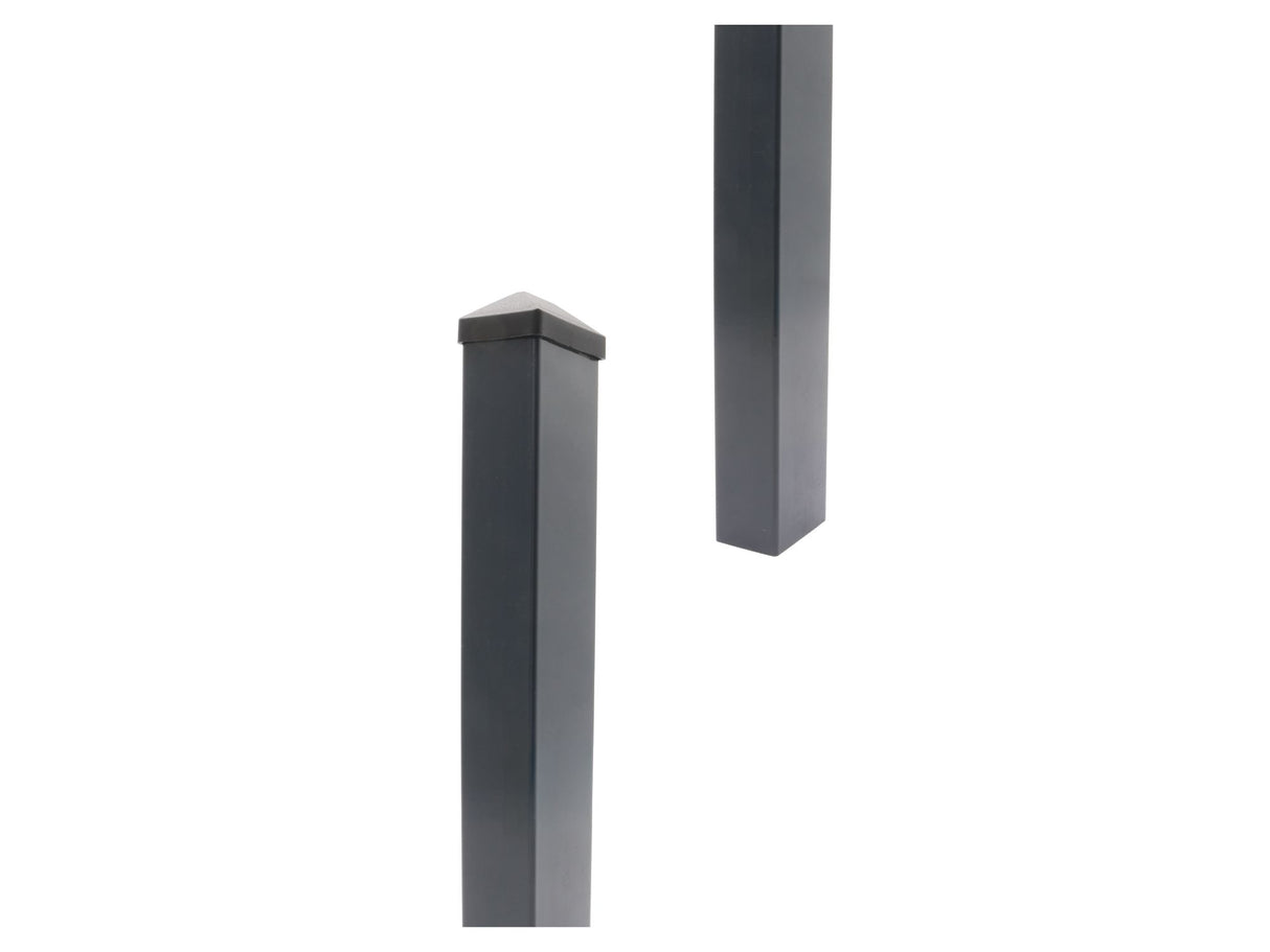 Zaunpfosten für 3D Einstabmatten | 60x40 mm | Metall