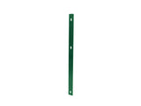 Abdeckleiste für Doppelstabmattenzaun in Grün. Für verschiedene Zaunhöhen von 80 - 200 cm. Lochbohrung 40 x 4mm und Lochabstand 400 mm