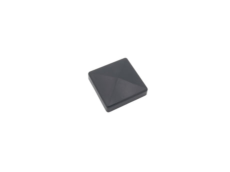 Torpfostenkappe aus Aluminium in der Farbe Anthrazit. Für Torpfosten 60 x 60, 80 x 80 und 100 x 100 mm