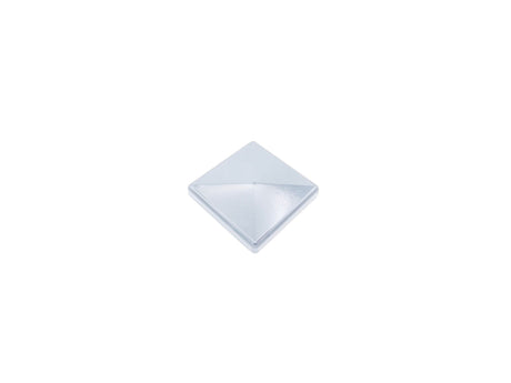 Torpfostenkappe aus Aluminium in der Farbe Verzinkt. Für Torpfosten 60 x 60, 80 x 80 und 100 x 100 mm