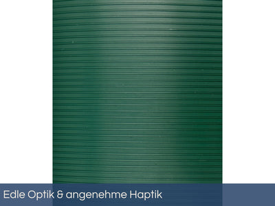 Premium Sichtschutz für Doppelstabmattenzaun | gerillt | Polypropylen