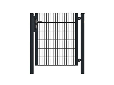 Gartentor Halbrahmen 8/6/8 | 1-flügelig | Breite 100 & 140 cm