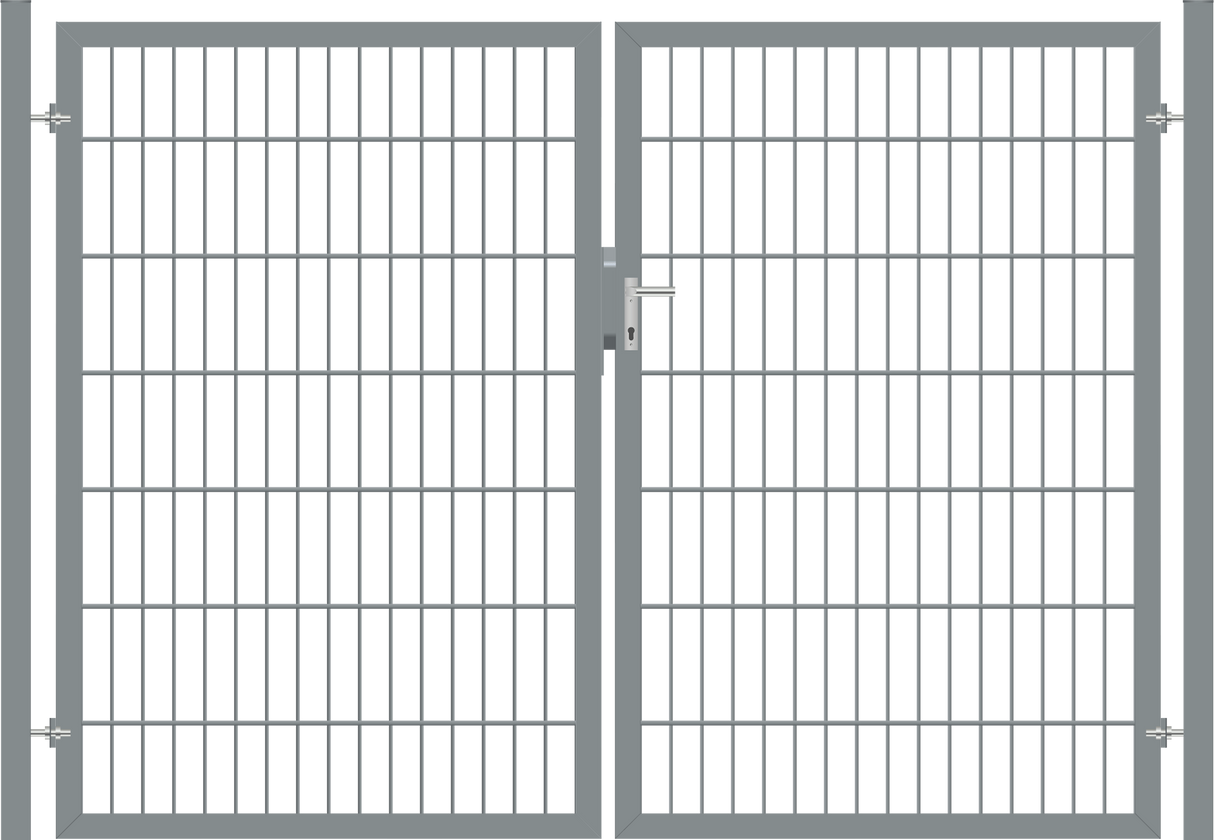 Gartentor Kompakt DS 6/5/6 | 2-flügelig | Breite 200-400 cm