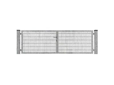 Gartentor Premium 8/6/8 | 2-flügelig | Breite 312-462 cm