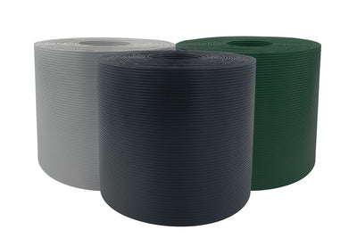 Premium Sichtschutz für Doppelstabmattenzaun | gerillt | Polypropylen