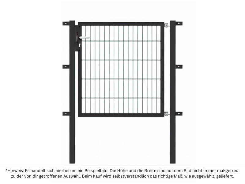 Gartentor Kompakt DS 6/5/6 | 1-flügelig | Breite 100-200 cm