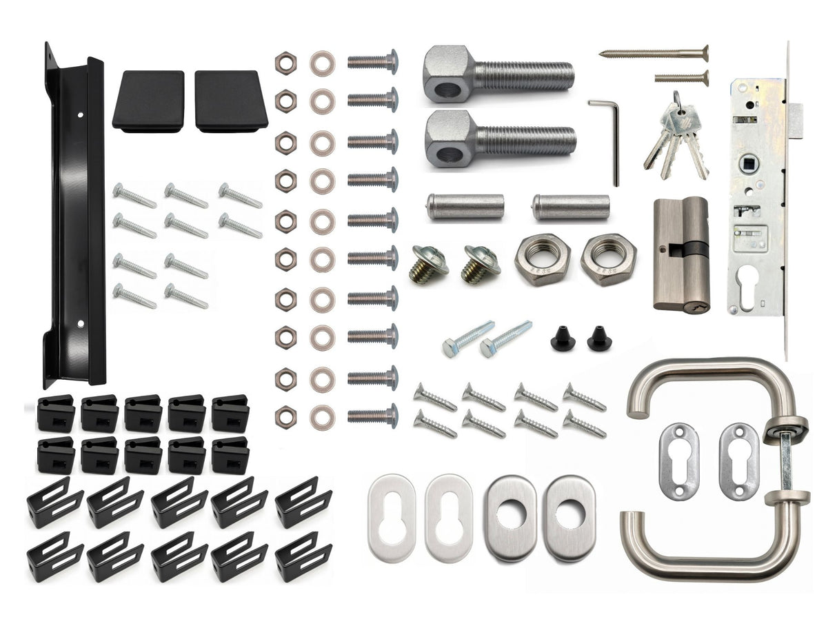 Gartentor Premium 8/6/8 | 1-flügelig | Breite 108-158 cm