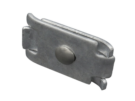 Verbinder für Doppelstabmatten | Flach | Metall | inkl. Befestigungsmaterial