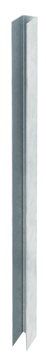 Feuerverzinkter Pfostenverstärker für 60x40 mm Pfosten in der Länge 120 cm.