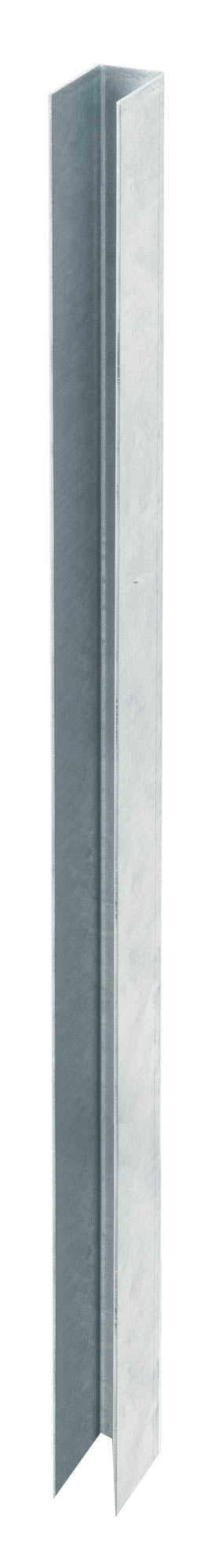 Feuerverzinkter Pfostenverstärker für 60x40 mm Pfosten in der Länge 120 cm.