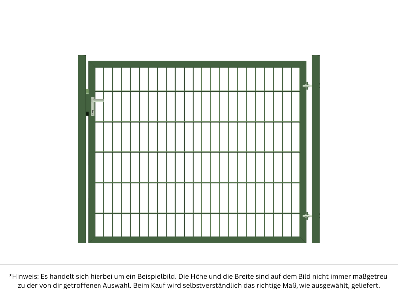 Gartentor Premium DS 8/6/8 | 1-flügelig | Breite 100-200 cm